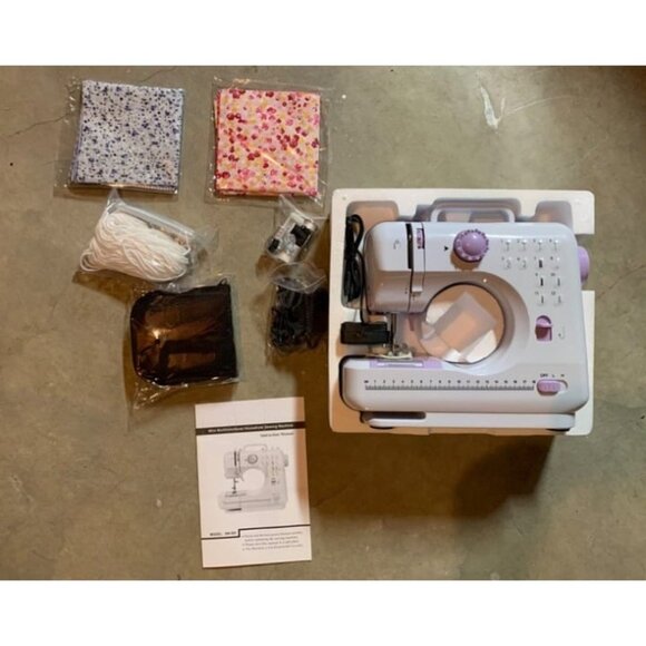 New Sewing Machine for Beginners, Electric Mini Portable, 12 Built-in Stitches - Picture 3 of 3
